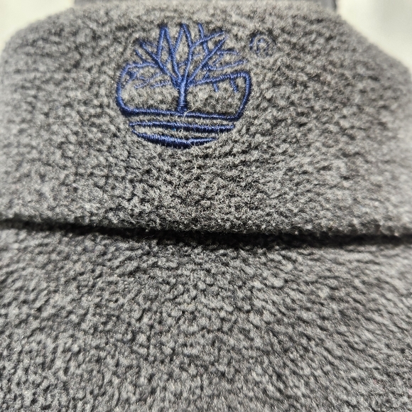 TIMBERLAND Lightweight Gorp Grey Fleece Full Zip Layer Jacket (S) - Picture 8 of 12